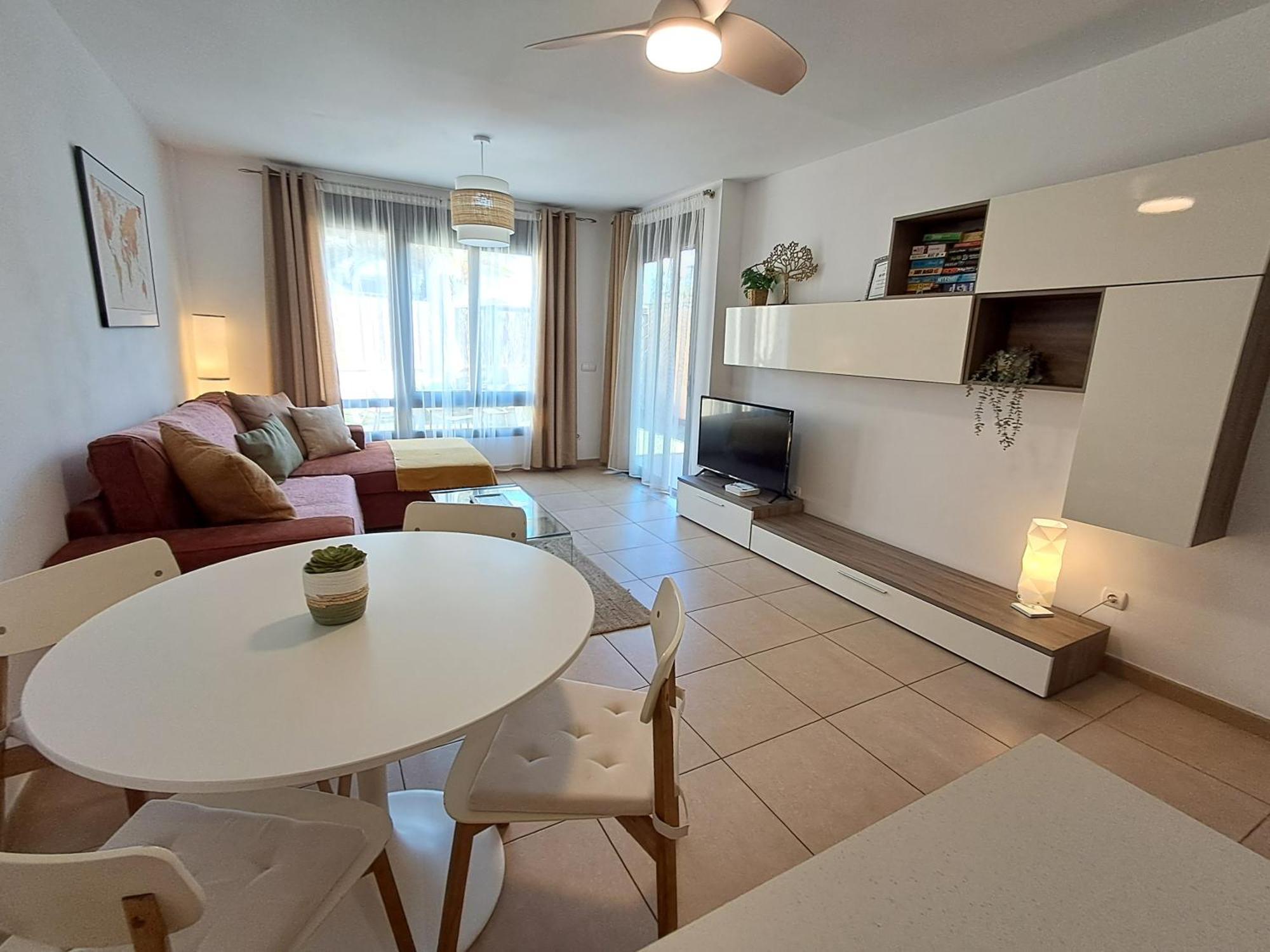 Spacious Apartment With Large Private Garden In Palm Mar Εξωτερικό φωτογραφία